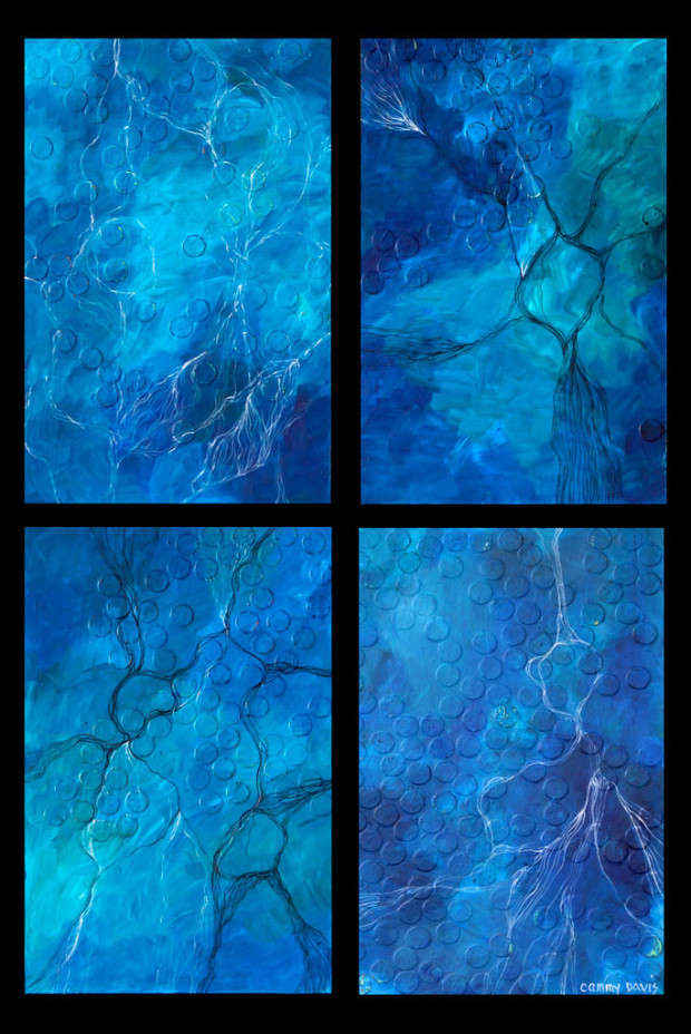 Let it Go Abstract Paintings by Cammy Davis from Jacksonville, Oregon