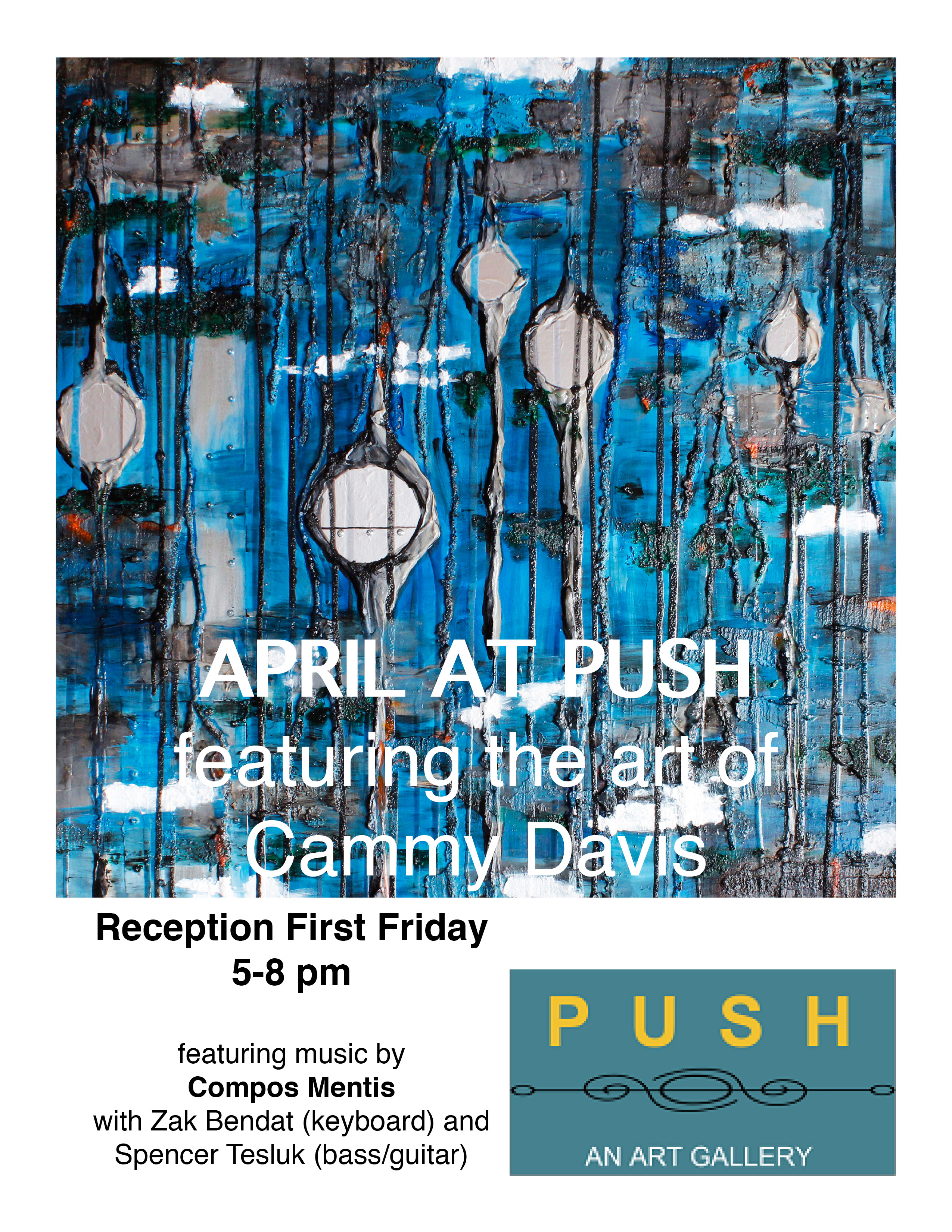 Cammy Davis at PUSH Gallery in Ashland, Oregon